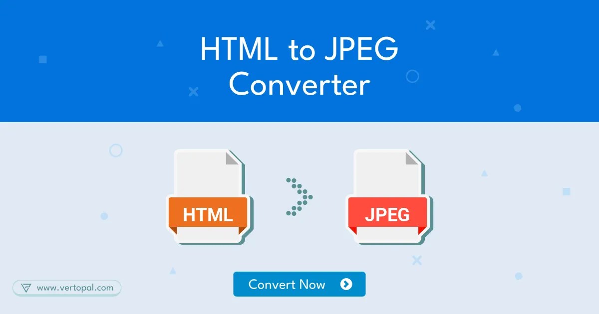 Online HTML to JPEG Converter Vertopal