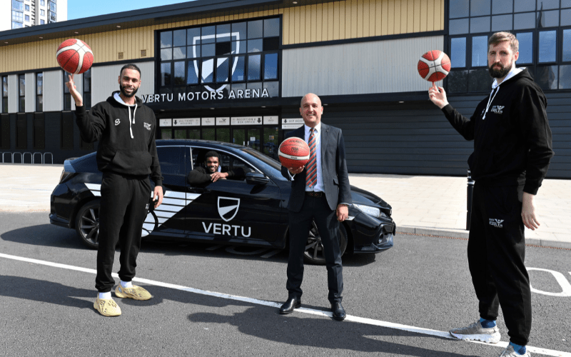 Vertu Motors Drives Forward With Newcastle Eagles Partnership Vertu