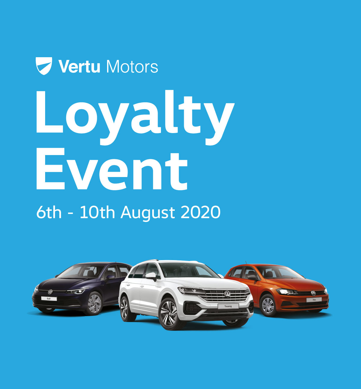 Volkswagen New Car Loyalty Event Vertu Motors