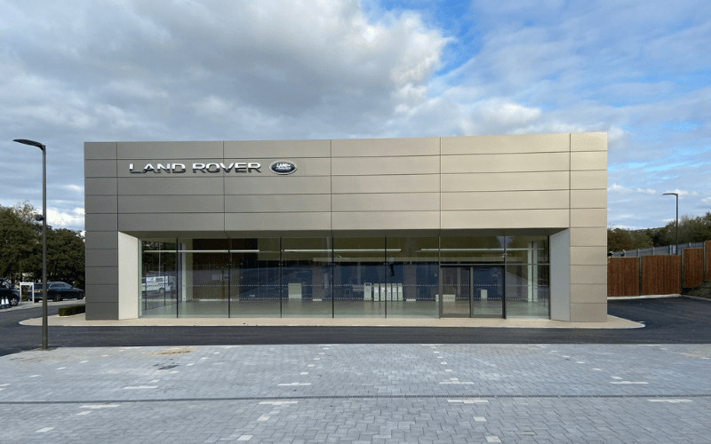 Major Investment Works Completed At Farnell Land Rover Bradford Vertu