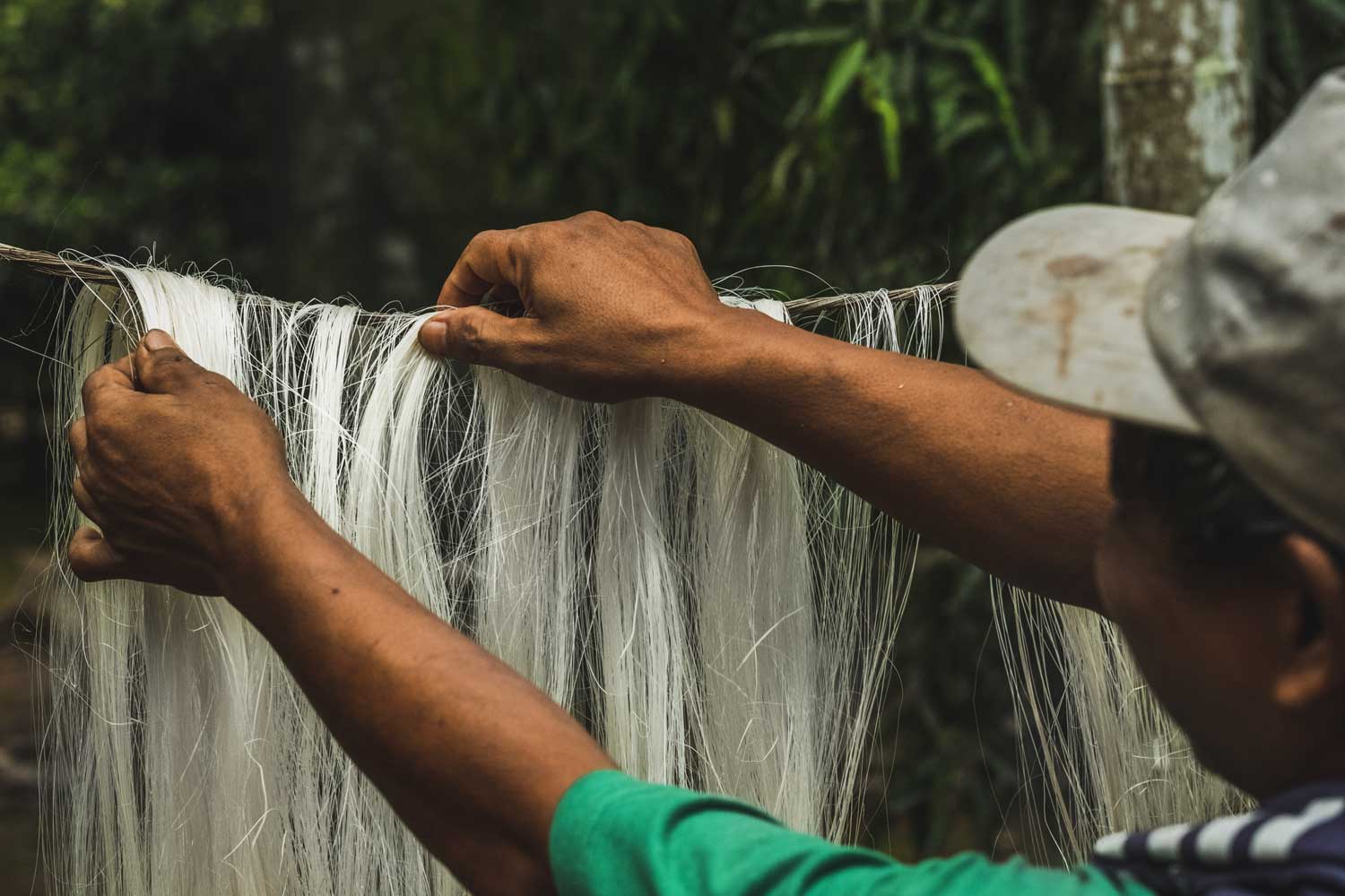 MATERIAL The World’s Strongest Natural Fiber.