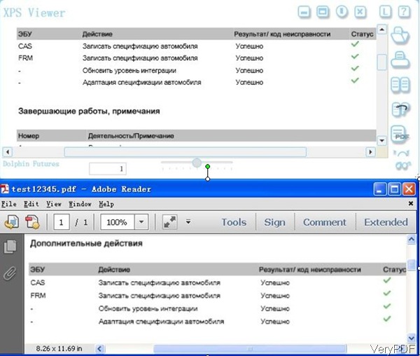 How to convert Russian XPS to PDF by command line? VeryDOC Knowledge Base
