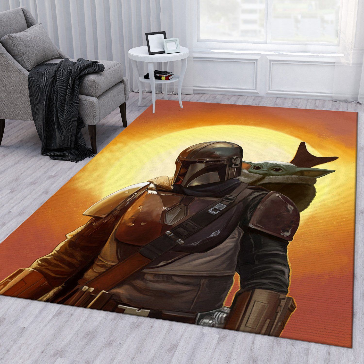 Baby Yoda Ver6 Rug Bedroom Rug R0148 Choose Life. Choose Style