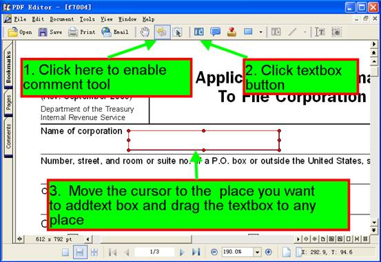 VeryPDF PDF Edit Tool Quick Start document, free download, free trial