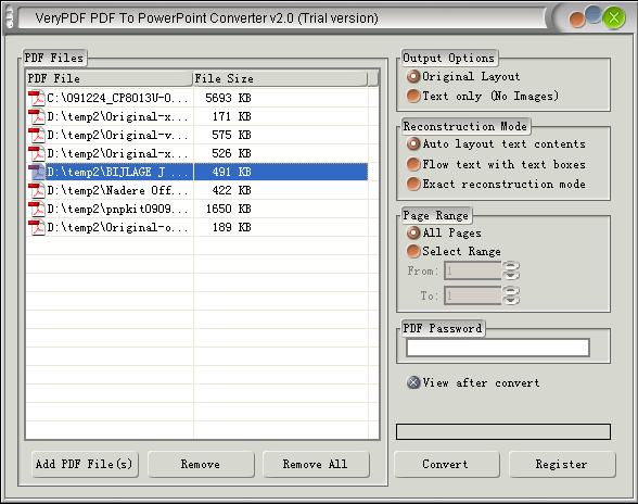 PDF to PPT Converter Convert PDF files to editable PPT files, Convert