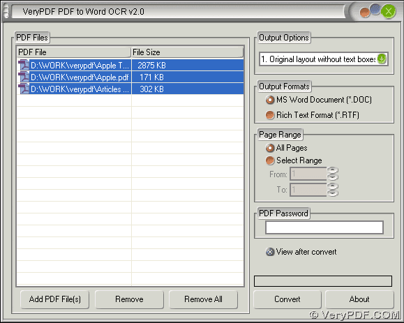 Convert PDF to editable doc Word document with.