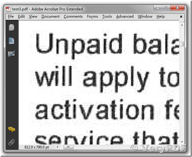Convert color PDF Pages to Black and White TIFF files with/without