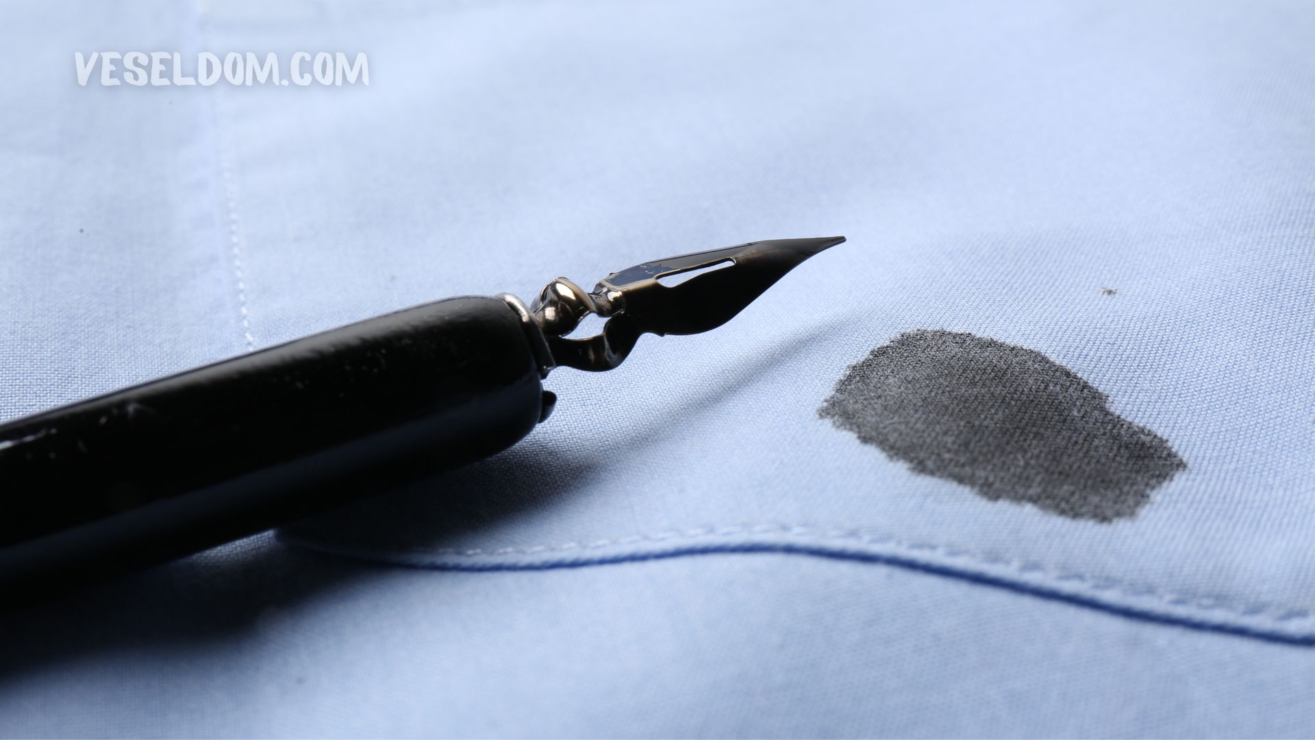 Cómo quitar una mancha de un bolígrafo Veseldom