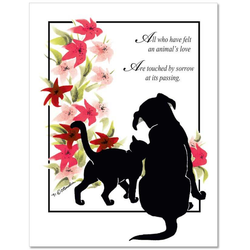 Dog Sympathy Flowers