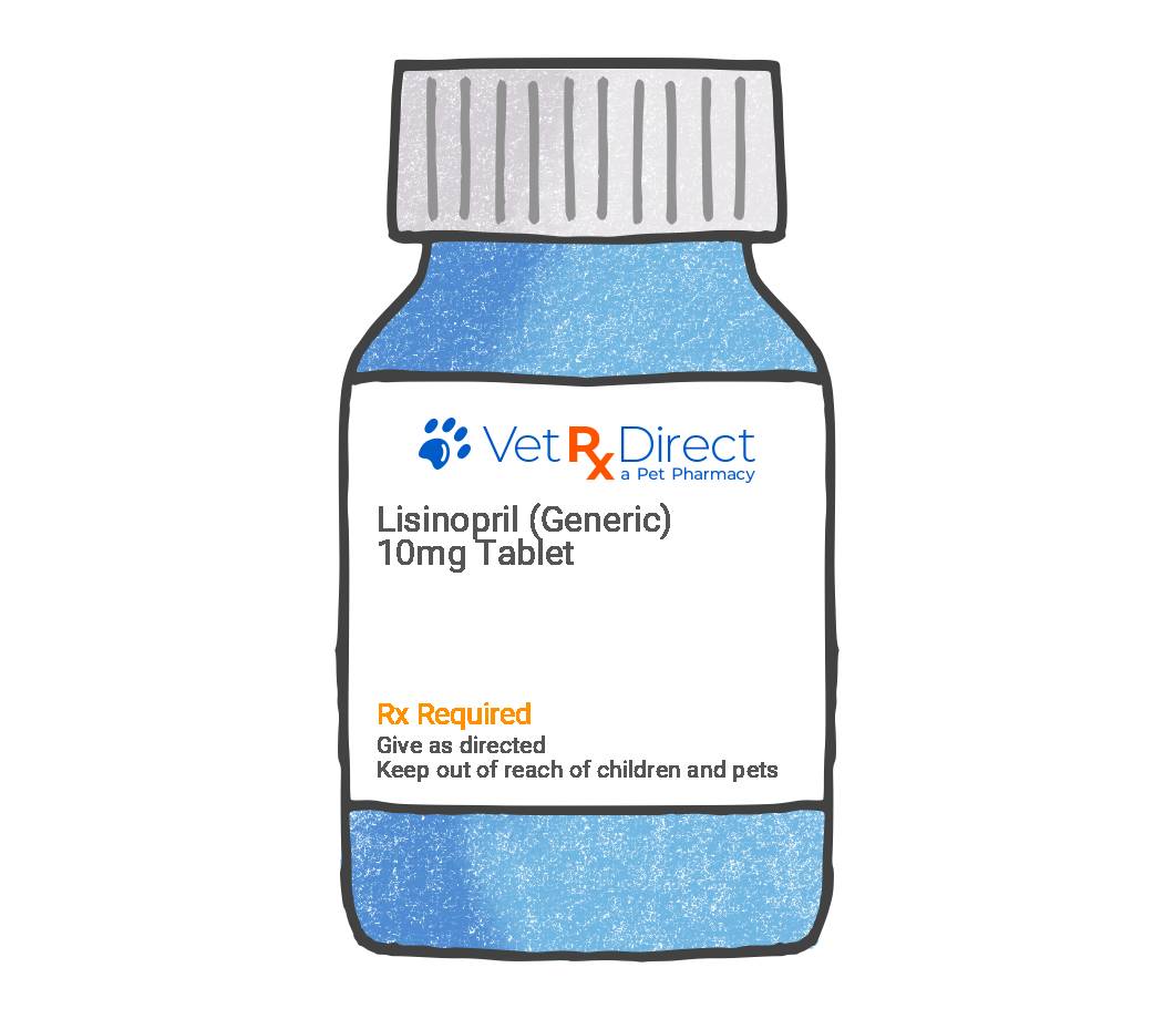 Lisinopril ACE Inhibitor for Dogs and Cats VetRxDirect