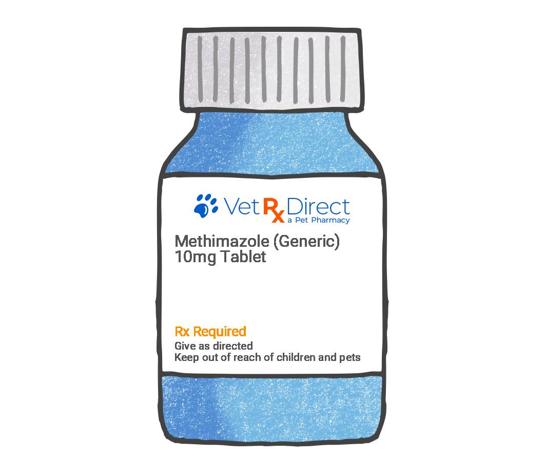 Methimazole for Cats Thyroid Tablets for Cats
