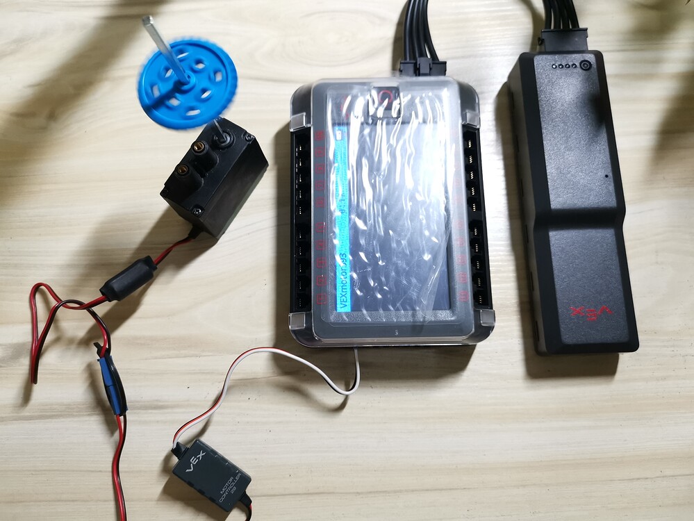 How do you code a 393 motor in v5 using a 3 wire port? - VEX Coding