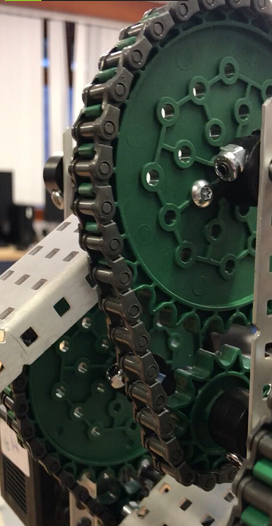 How to stop skipping between sprocket and chain? VEX V5 Technical