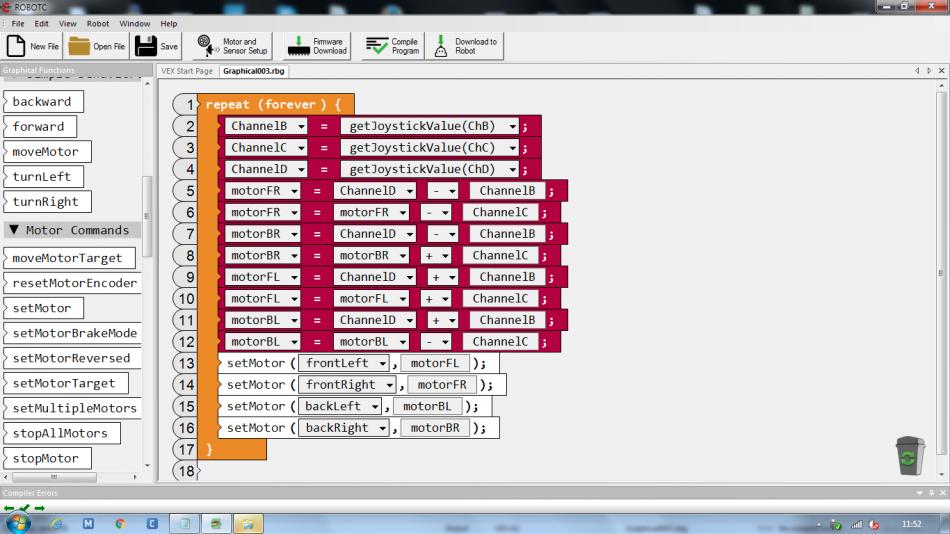Robotc how to program hoolimorning