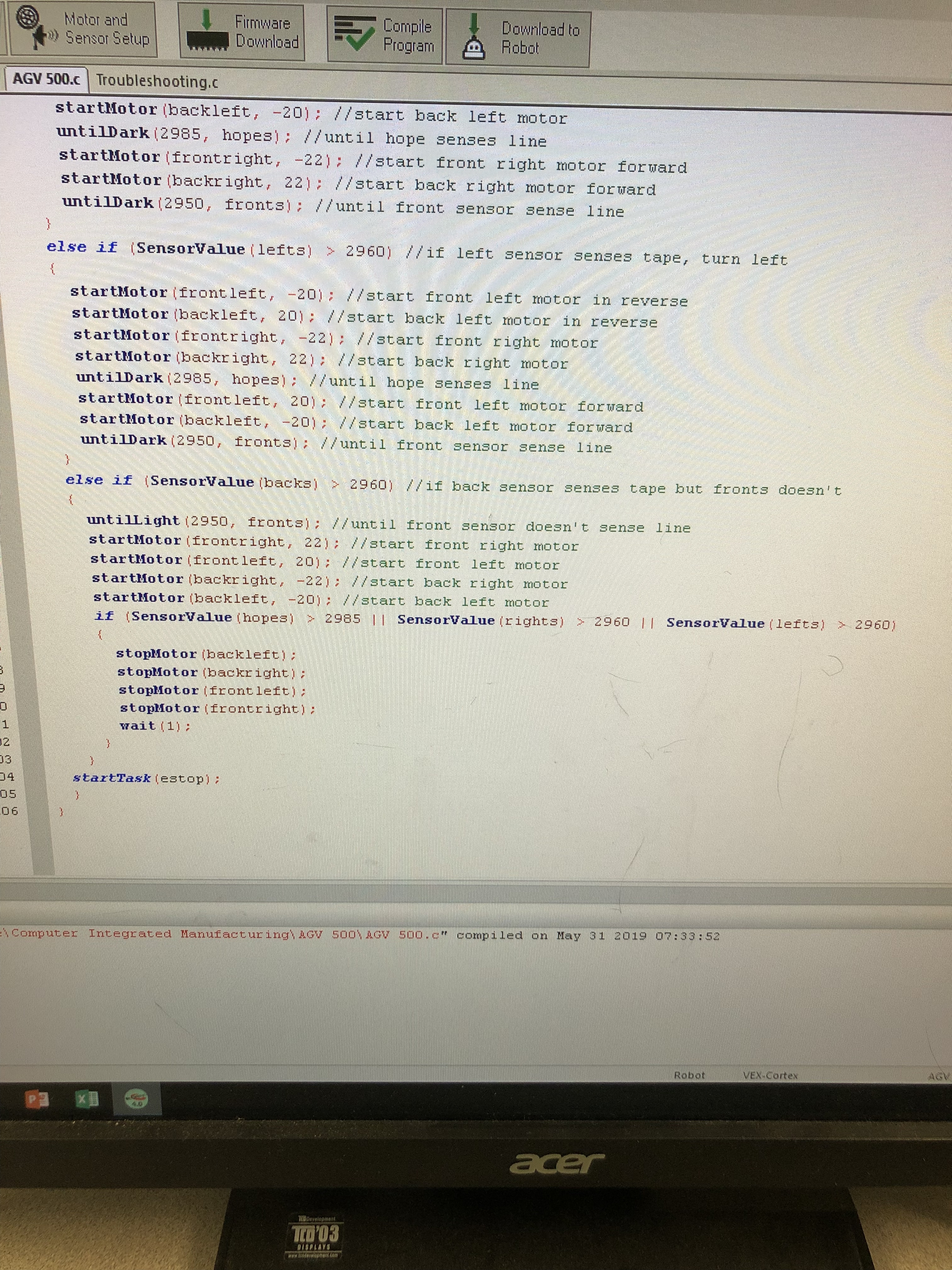 Or statements in RobotC General Discussion VEX Forum