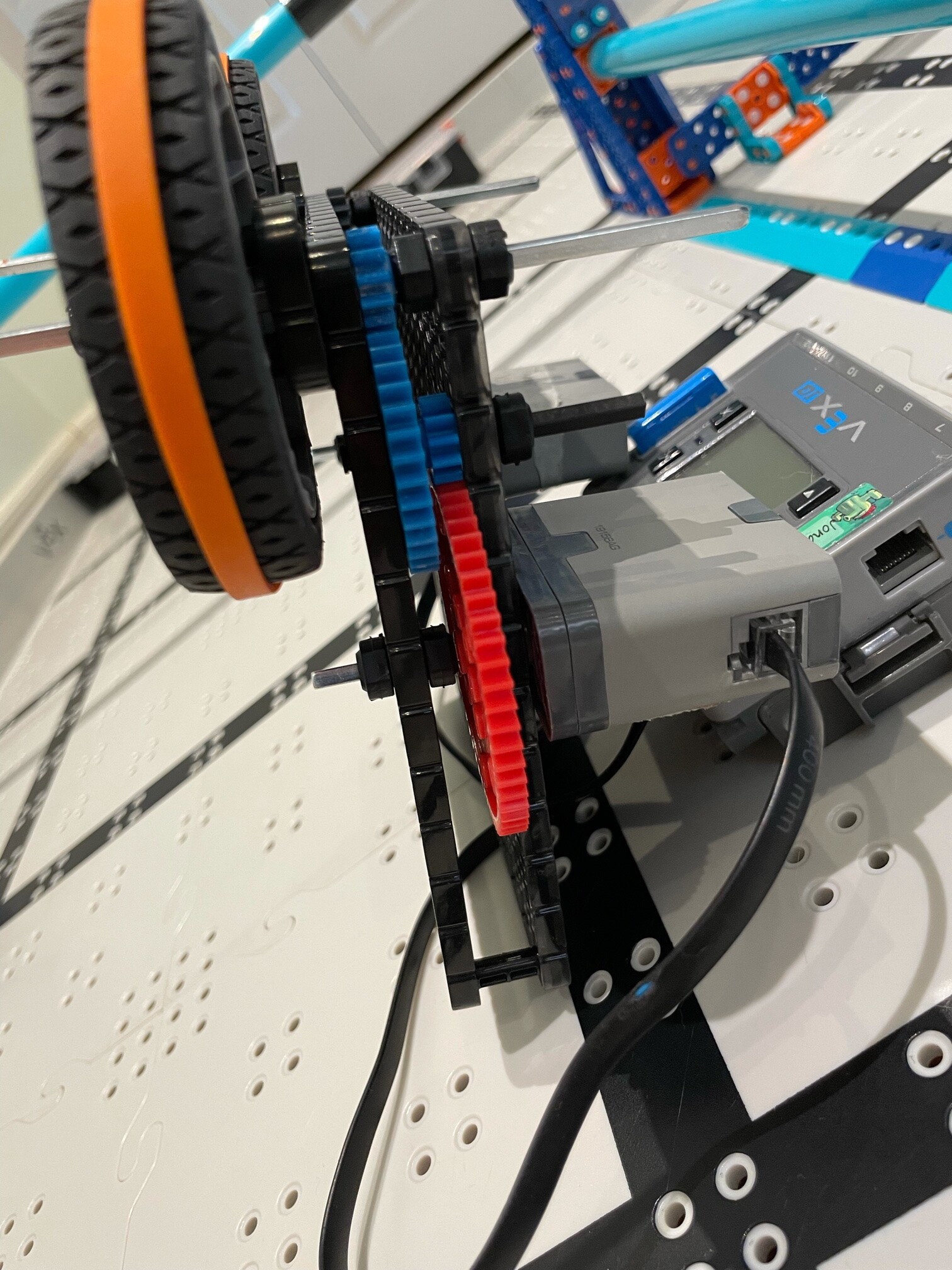 How do i build a gear box for my flywheel? VEX IQ General Discussion