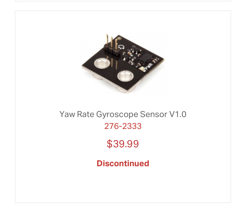 Gyro Sensor Means