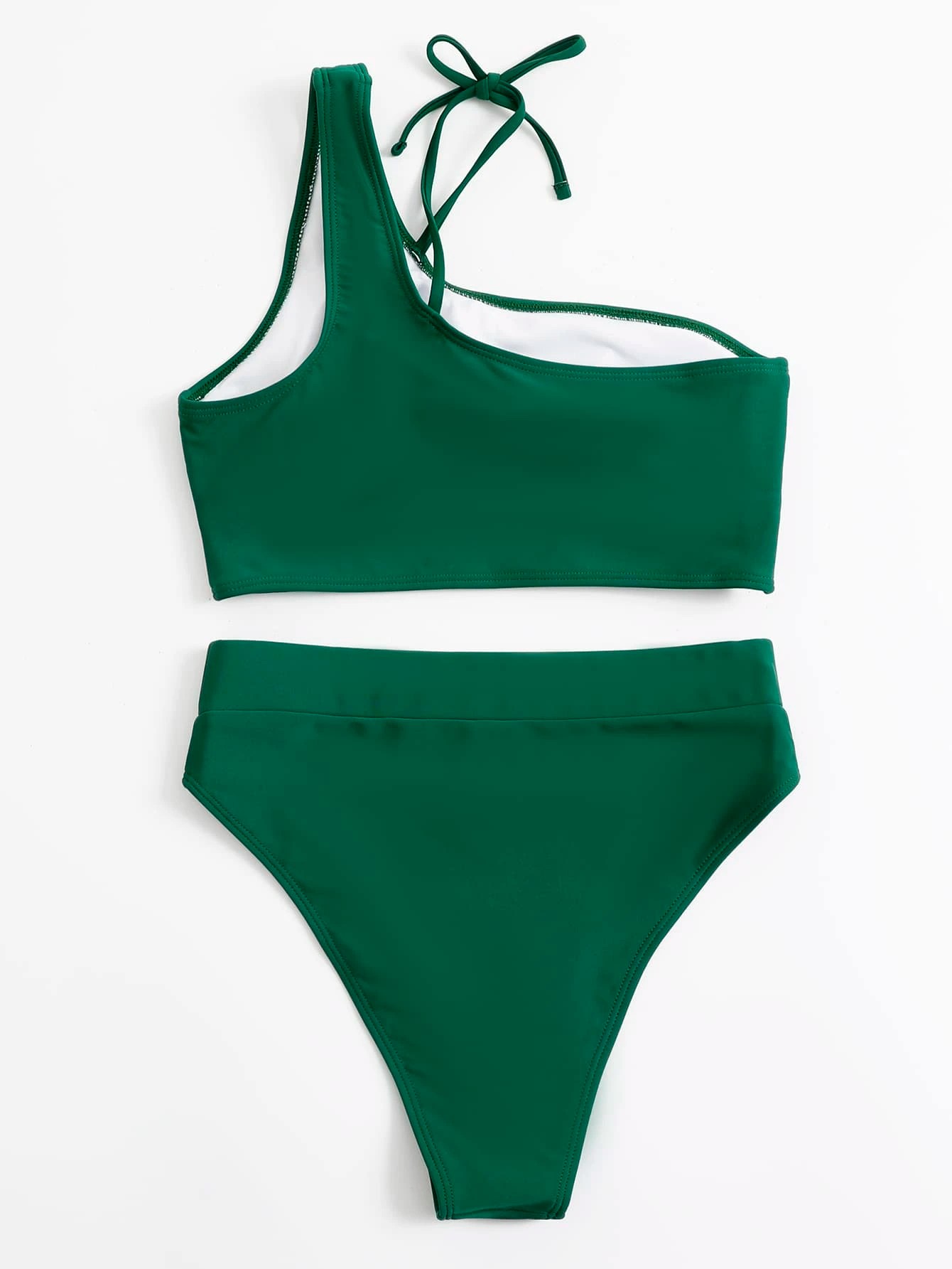 Shein bikini Cutout Liso Vezia