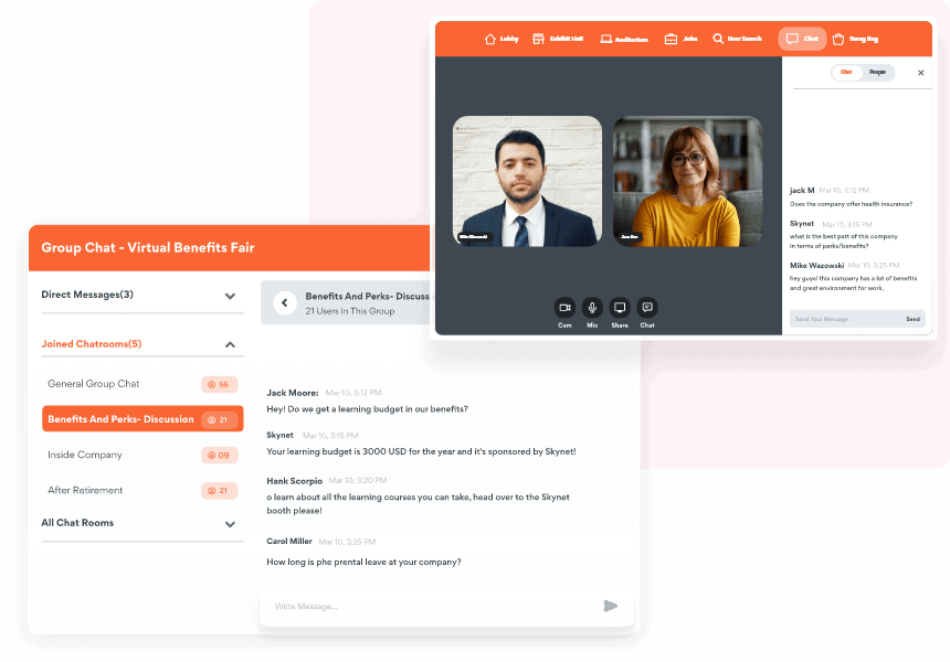 Virtual Benefits Fair Platform (2024)
