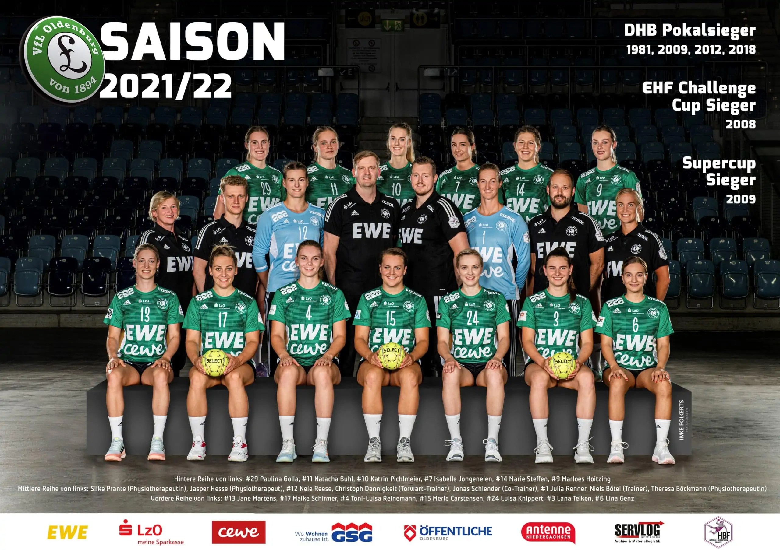 Handball mit Energie und Leidenschaft › VfL Oldenburg Handball Damen