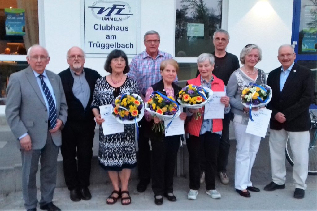 Jahreshauptversammlung des VfL Ummeln e.V. am 20. April 2018 VfL Ummeln e.V.