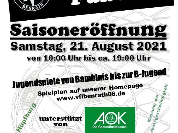 Aktuelles VfL Benrath 06 e.V. Neuigkeiten Junioren und Senioren
