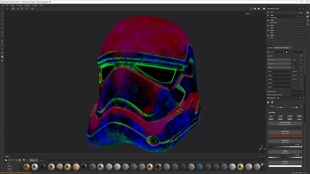 MARI AND SUBSTANCE PAINTER.. Animation, Multimedia & VFX Training
