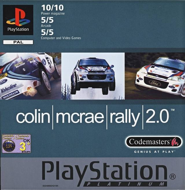 Colin McRae Rally 2.0 for PlayStation Sales, Wiki, Release Dates, Review, Cheats, Walkthrough