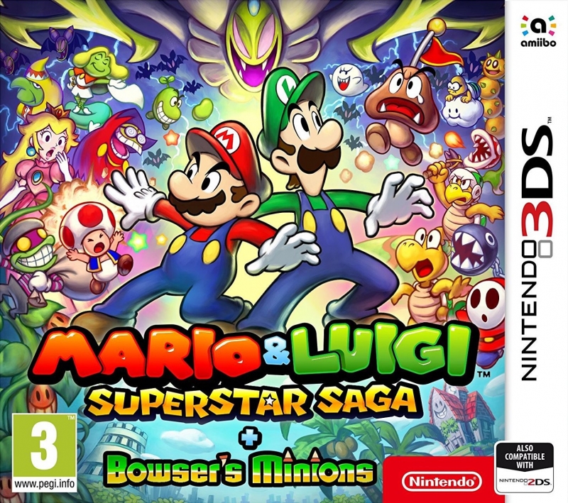 Mario Luigi Superstar Saga + Bowsers Minions for Nintendo 3DS Cheats. Codes. Guide