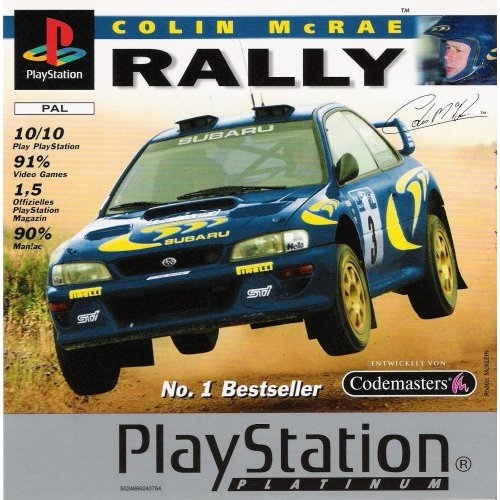 Colin McRae Rally for PlayStation Sales, Wiki, Release Dates, Review, Cheats, Walkthrough