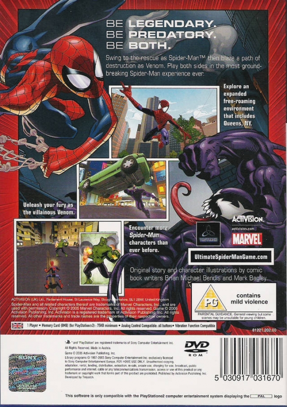 Ultimate Spiderman for PlayStation 2 Sales, Wiki, Release Dates, Review, Cheats, Walkthrough