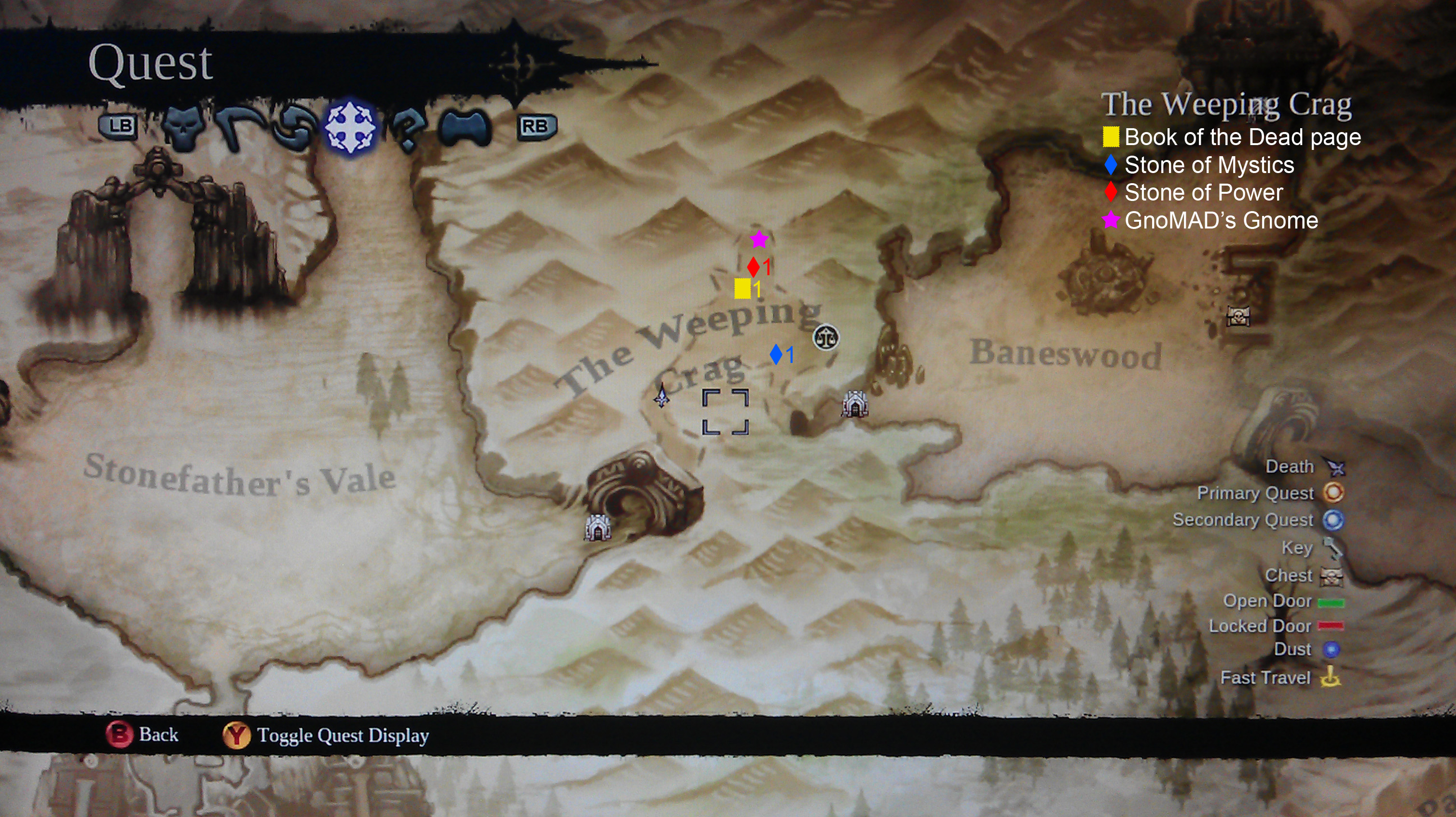 Darksiders II The Weeping Crag Collectibles Video Games, Wikis