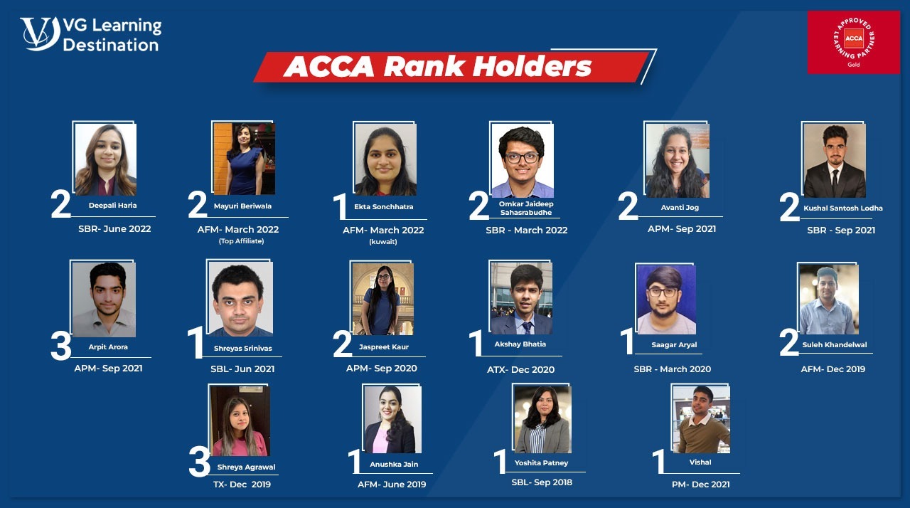 Apply for ACCA from VG Learning Destination