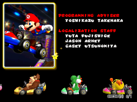 Ending for Mario Kart Arcade GP 2100cc Grand Prix (Arcade)