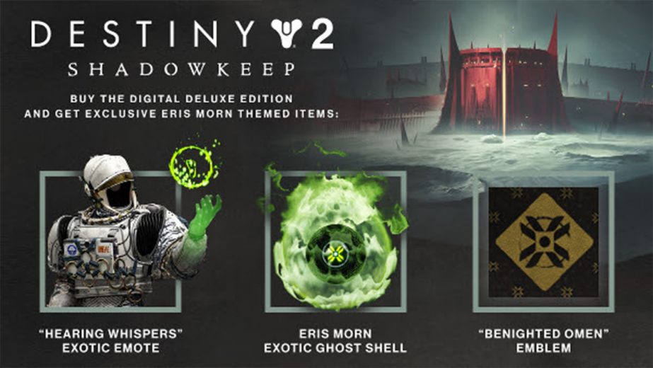 Destiny 2 Shadowkeep Deluxe Edition Comes with a Sick