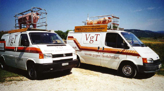 Beitritt zum VgT, Abo, Spenden