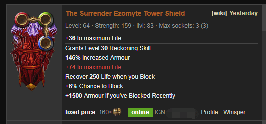 The Surrender PoE Build 3.11 Gladiator Lacerate, Price, Support Gems