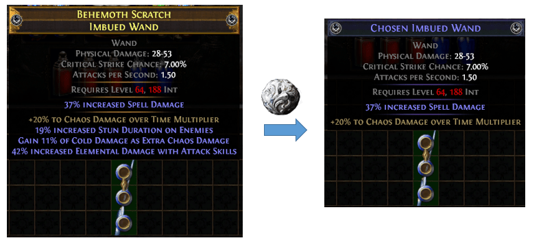 PoE Fractured Items Harvest Seed, Fracture Item Mods