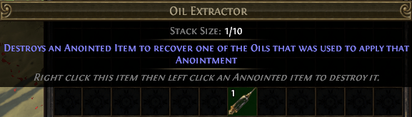 Oil Extractor PoE