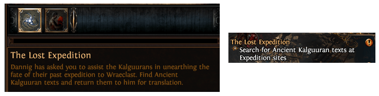 The Lost Expedition PoE Ancient Text