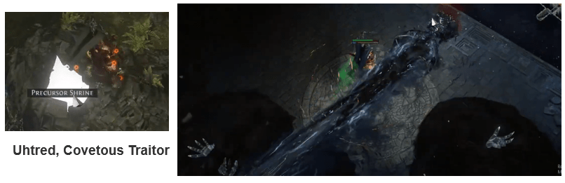 Covetous Shrine PoE & Uhtred, Covetous Traitor PoE Boss Fight Guide