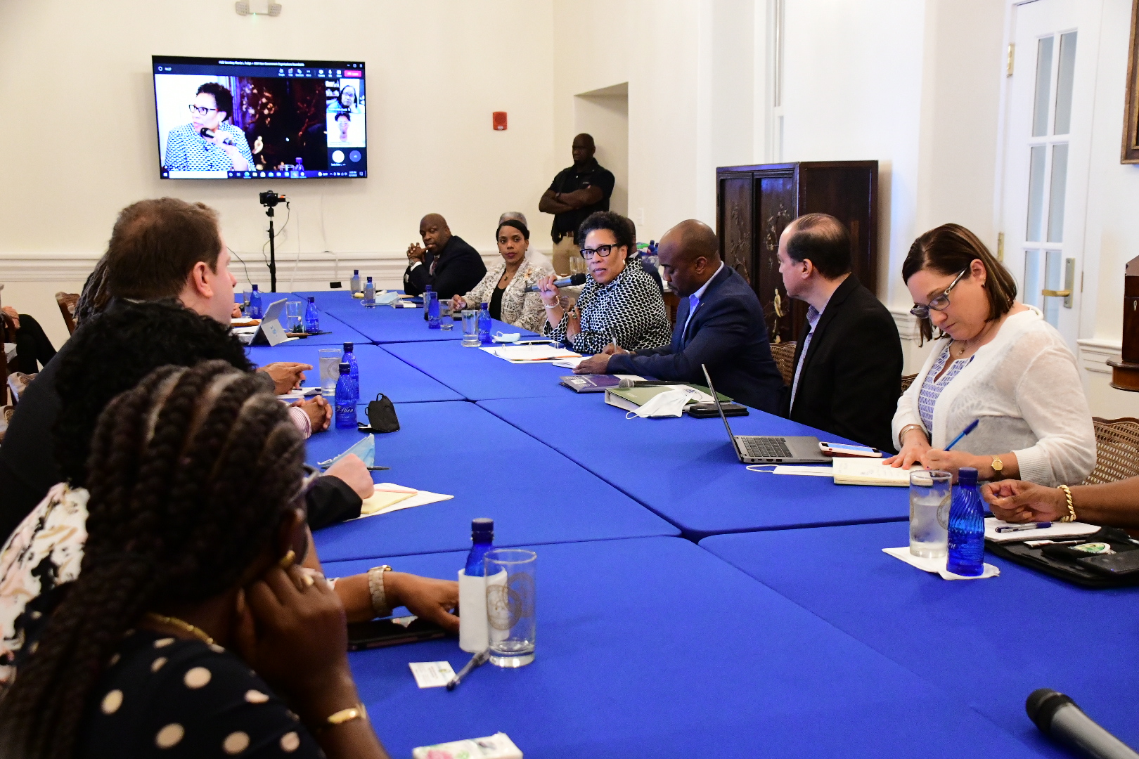 Governor Bryan HUD Secretary Marcia Fudge to USVI Government