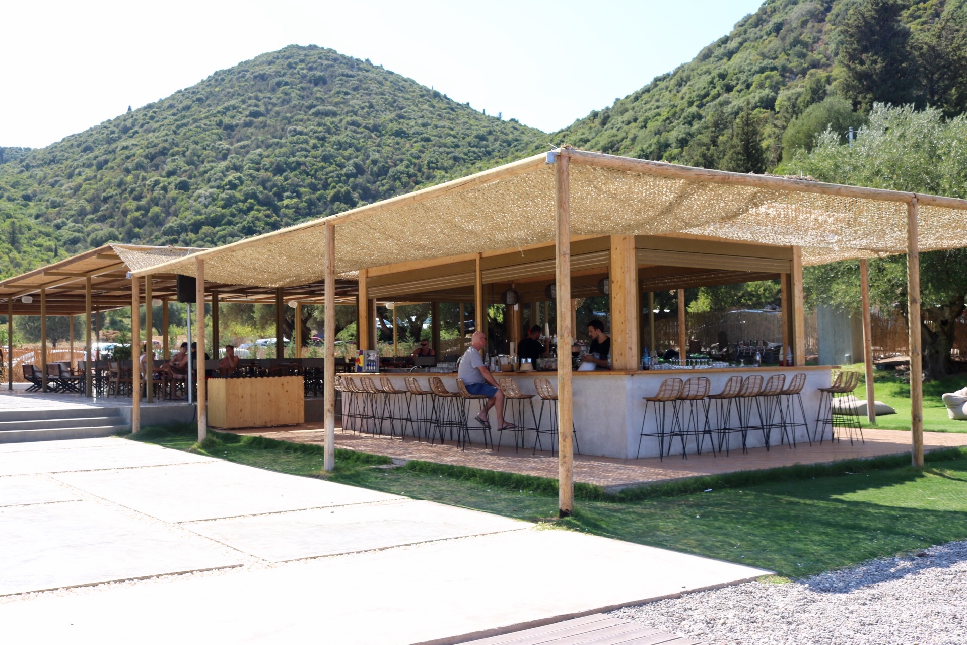 Aaron Beach Bar, Antisamos, Kefalonia Viagem com Charme