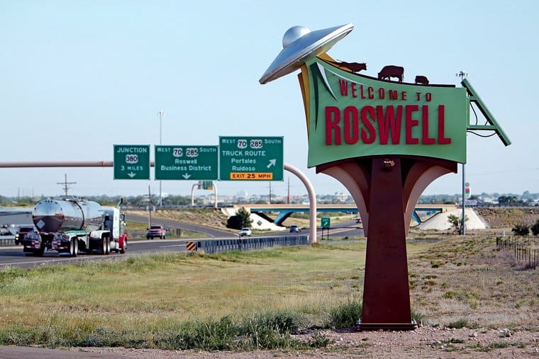 Roswell New Mexico visitiamo la città famosa per l'incidente ufo del 1947