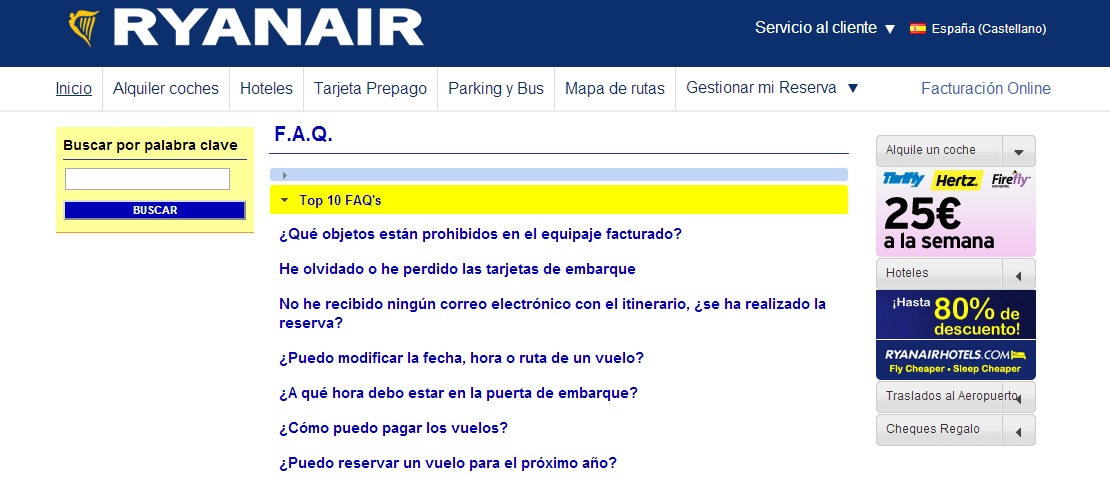 Cómo saber si me han cancelado el vuelo por la huelga de Ryanair