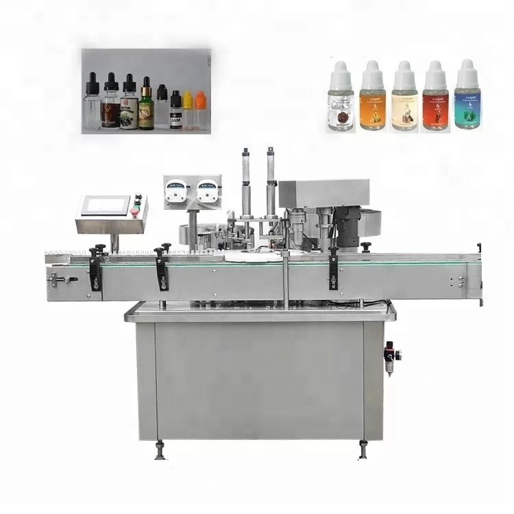 Full Automatic Essential Oil Filling Machine 10ml 50ml Filling Volume