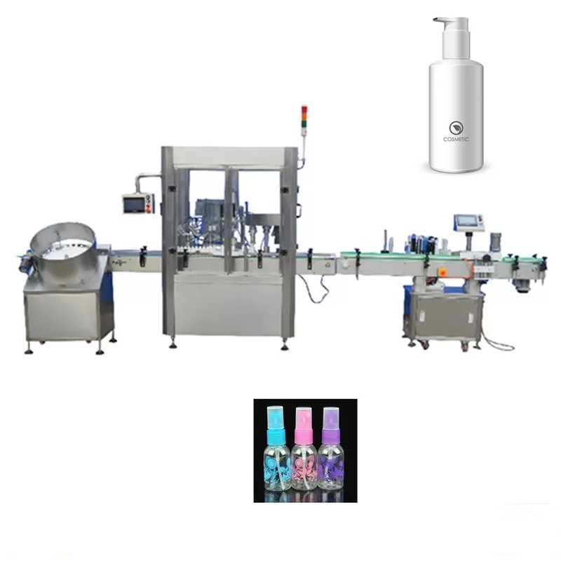 Full Stainless Steel Perfume Filling Machine With PLC Controller 1035