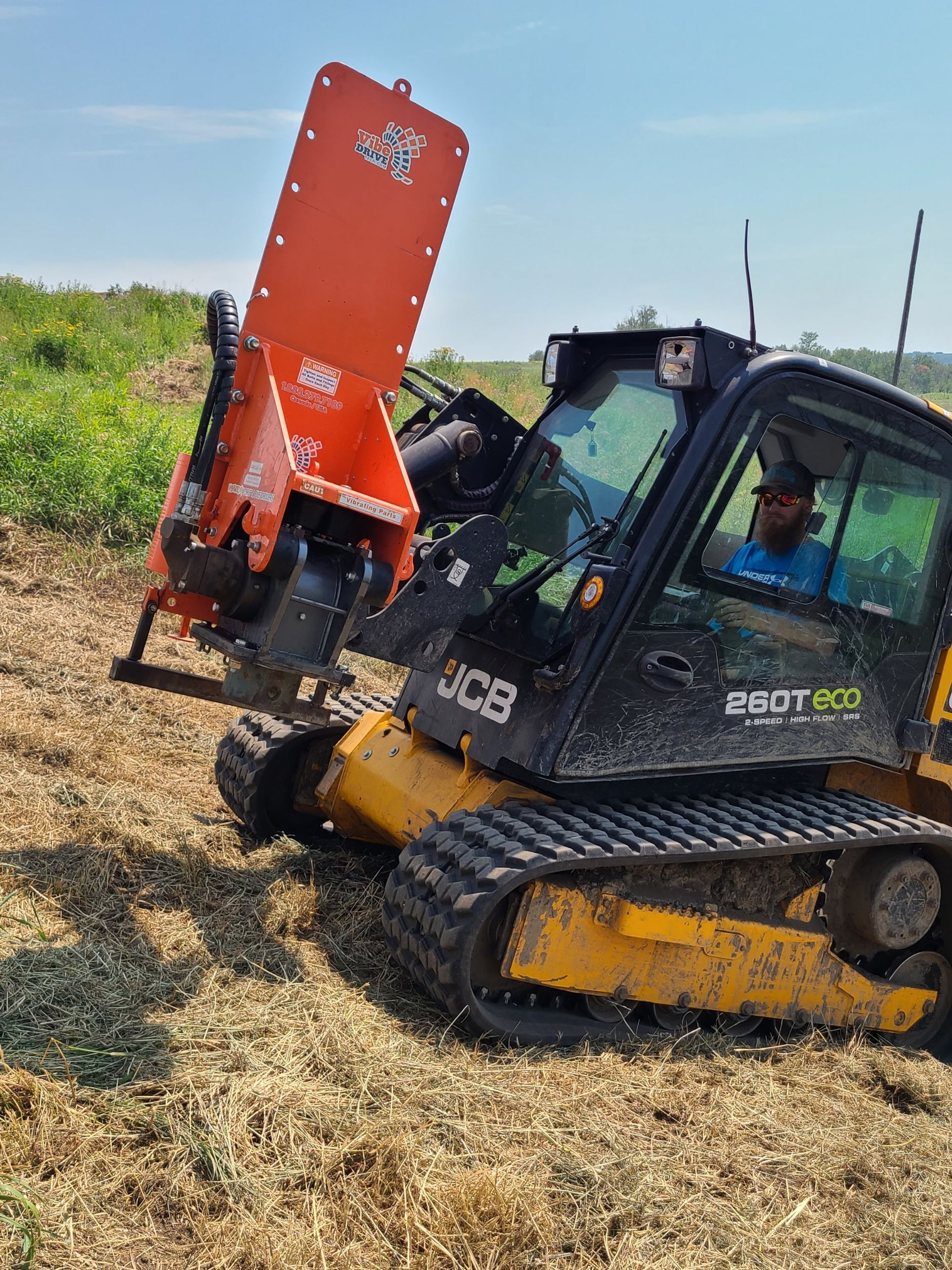 TimberWolf Post & Pile Driver Vibe Drive Technologies