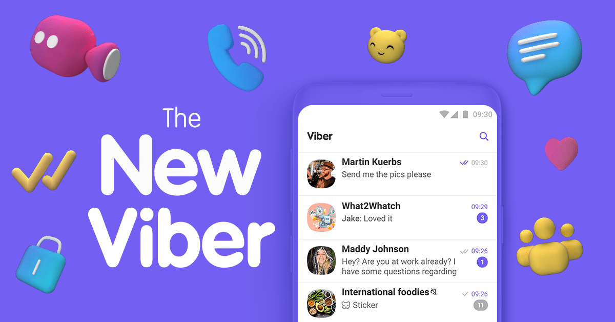 The New Viber Simpler, Faster & Safer Viber