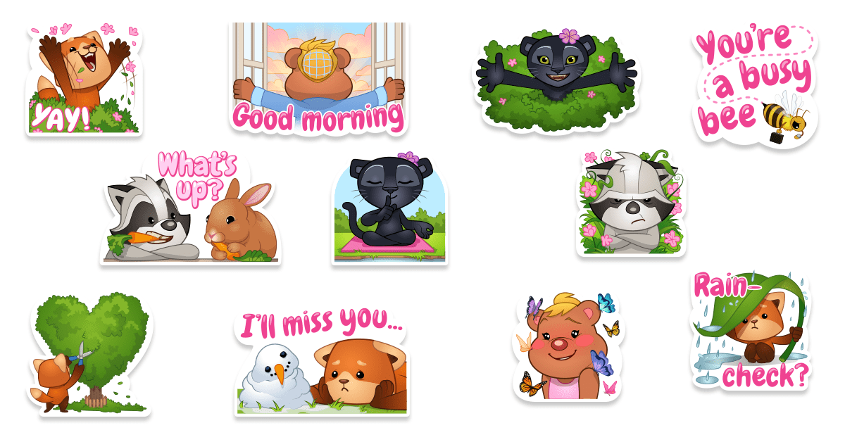 Spring for joy with Viber stickers Viber